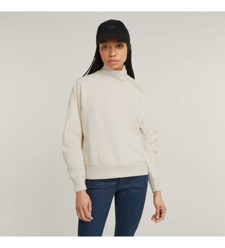 Til kvinder. D25296-D704-127 Asymmetrisk sweatshirt i (XS), Casual, Økologisk bomuld, Bæredygtig - G-Star - Modalova