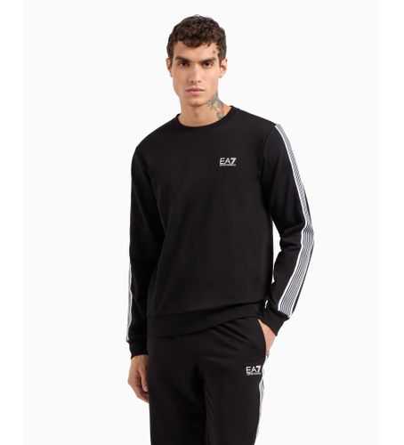 Til mænd. 6DPM27_PJ9FZ Crewneck-sweatshirt 7 Lines (XS), Casual, Sport, Bomuld, Multisport - EA7 - Modalova