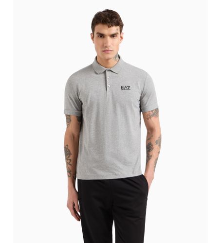Til mænd. 8NPF14_PJVQZ Core Identity-poloshirt i bomuld med stretch (XXS), Casual, Sport, Multisport, Korte ærmer - EA7 - Modalova