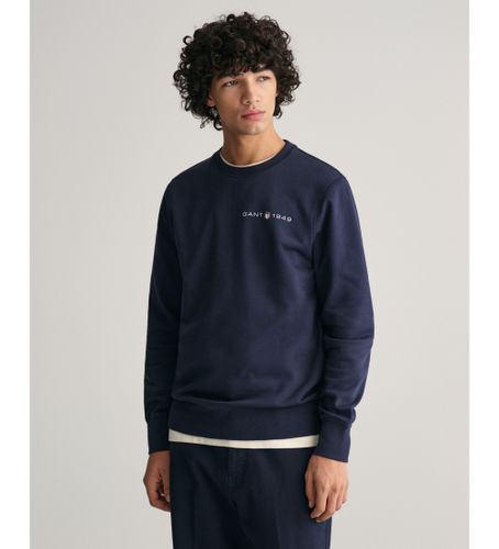 Til mænd. 2003243 Sweatshirt med grafisk print navy (XS), Casual, Bomuld, Lange ærmer - Gant - Modalova