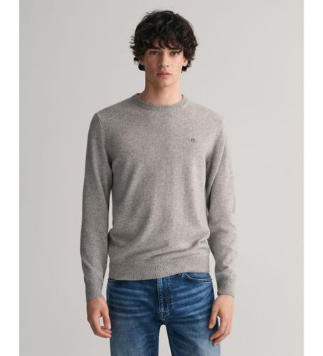 Til mænd. 87211 Rundhalset trøje i meget fin fåreuld (XL), Casual, Bomuld - Gant - Modalova