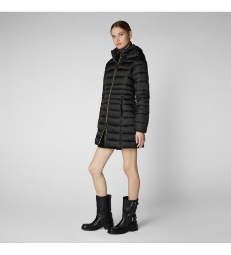 Til kvinder. D47300W-IRIS19 Reese quiltet frakke (M/L), Casual, Polyester - Save The Duck - Modalova