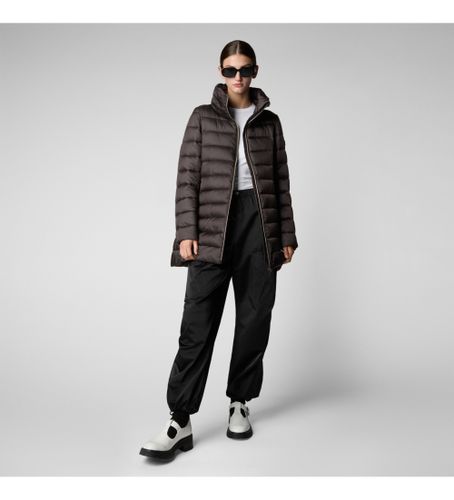 Til kvinder. D43620W-IRIS19 Lydia frakke (L/XL), Casual, Nylon - Save The Duck - Modalova