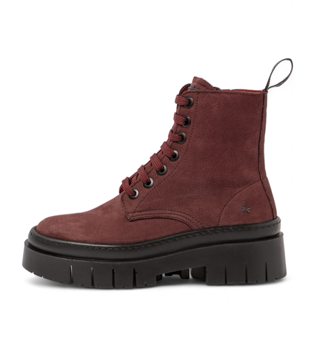Til kvinder. 119531267003_008 Ankelstøvler i 1953 bordeaux (36), 3-5 cm, Blonder, Casual, Burgund - Art - Modalova
