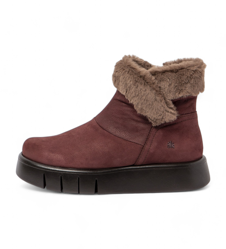 Til kvinder. 113461167003_008 Ankelstøvler i 1346 Bordeaux (36), 3-5 cm, Lynlås, Casual, Burgund - Art - Modalova