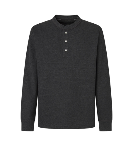 Til mænd. PM509627 Ashford T-shirt (M), Casual, Bomuld, Lange ærmer, Bæredygtig - Pepe Jeans - Modalova