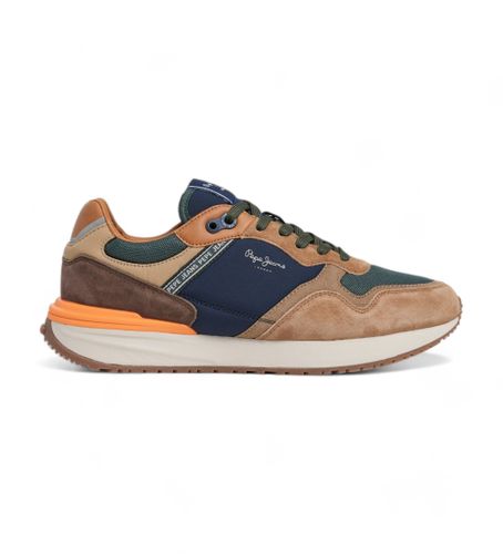 Til mænd. PMS60027 Buster Pro lædersko (40), Fast, Ruskind, Blonder, Casual - Pepe Jeans - Modalova