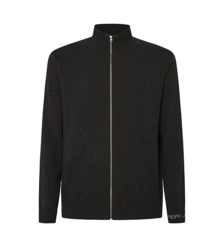 Til mænd. PM702458 New Andre Mock Zipper-pullover mørkegrå (S), Casual, Bomuld - Pepe Jeans - Modalova