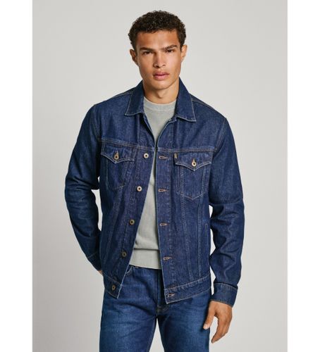 Til mænd. PM402715CU4 Jakke Regular navy (S), Casual, Bomuld, Bæredygtig - Pepe Jeans - Modalova
