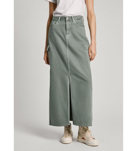 Til kvinder. PL901143 Maxi nederdel Hw Clr (XS), Casual, Denim, Økologisk bomuld, Bæredygtig - Pepe Jeans - Modalova