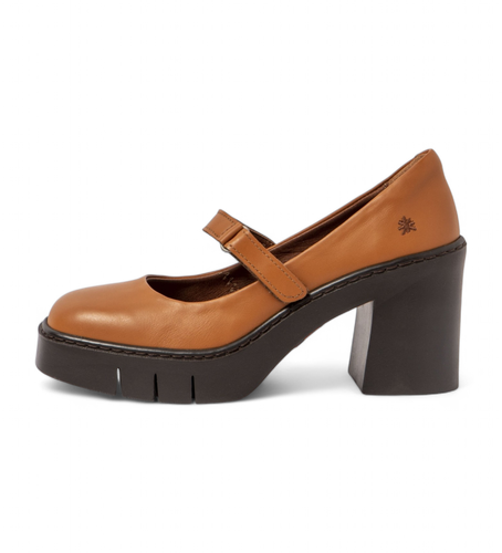 Til kvinder. 119771118003_023 Brune 1977 balletpumps i (36), 8-10, Velcro, Casual - Art - Modalova