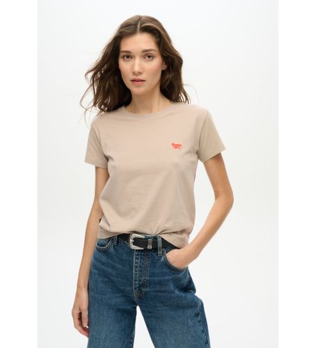 Til kvinder. W1011493A T-shirt med logo Essential (S), Casual, Bomuld, Korte ærmer - Superdry - Modalova