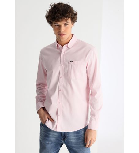 Til mænd. 145503929 Langærmet skjorte med fint twillstof (S), Casual, Bomuld, Lange ærmer - Lois Jeans - Modalova