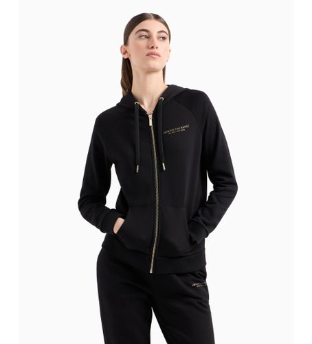 Til kvinder. 8NYM28YJE5Z52AK Sweatshirt med hætte og logo, (M), Casual, Bomuld - Armani Exchange - Modalova