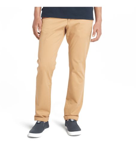 Til mænd. TB0A2BYYEH31 Chino-bukser i stretch twill, (28/32), Casual, Økologisk bomuld, Bæredygtig - Timberland - Modalova