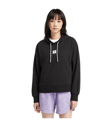 Til kvinder. TB0A5SX20011 Sweatshirt i frotté med hætte og flerlagslogo, (XS), Casual, Bomuld - Timberland - Modalova