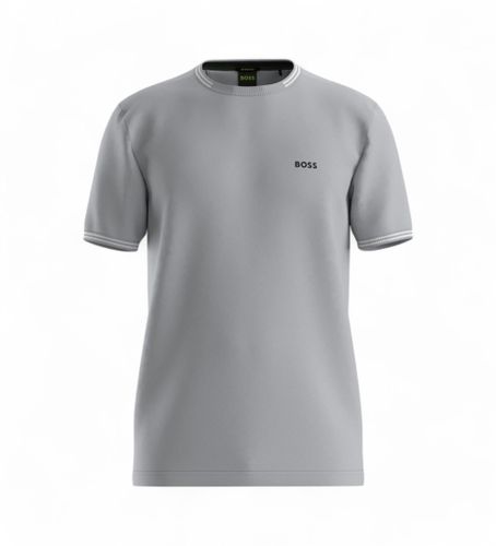 Til mænd. 50521245 T-shirt Taul (L), Casual, Bomuld, Korte ærmer - BOSS - Modalova