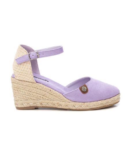 Til kvinder. 17188205-LILA espadriller i 171882 (39), 5-8 cm, Ruskind, Spænder, Casual - Refresh - Modalova