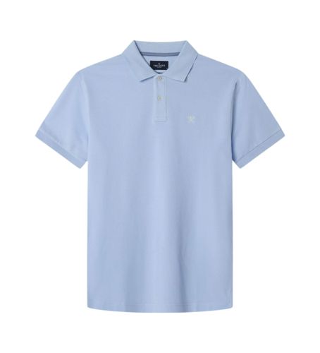 Til mænd. HM563426 Polo Slim Fit Logo (S), Casual, Bomuld, Korte ærmer - Hackett London - Modalova