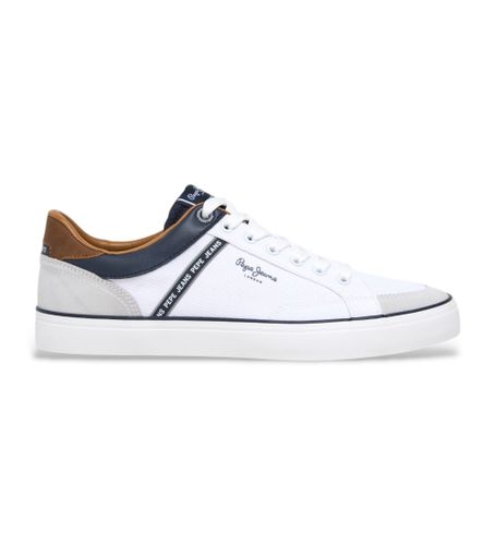 Til mænd. PMS31073 Kenton stage hvide -sneakers (41), Fast, Blonder, Casual - Pepe Jeans - Modalova