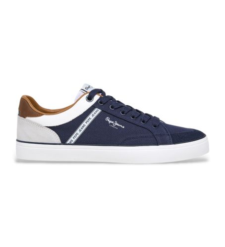 Til mænd. PMS31073 Kenton stage lædertøfler (41), Fast, Blonder, Casual - Pepe Jeans - Modalova