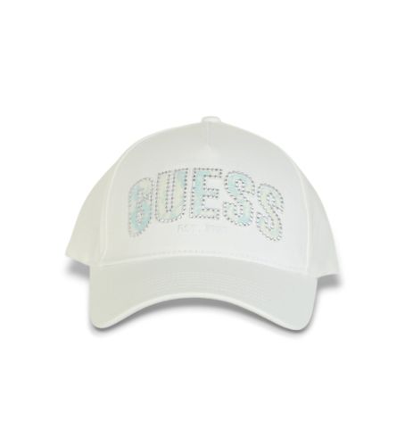 Til kvinder. W5GZ15WEGD0 Baseballkasket i twill med hvidt logo (OSFA), Casual, Bomuld - Guess - Modalova