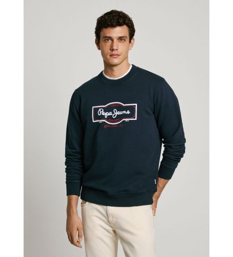 Til mænd. PM582825 Daxton Crew Sweatshirt navy (XL), Casual, Bomuld - Pepe Jeans - Modalova