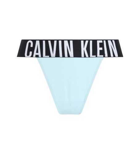 Til kvinder. 000QF7638E Højtsiddende g-streng - Intense Power Micro blue (L), , Afslappet, Nylon - Calvin Klein - Modalova