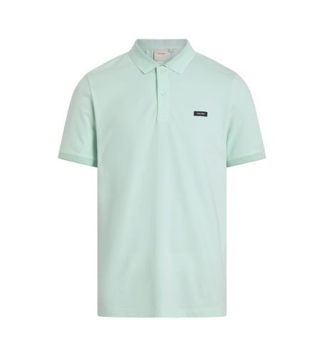 Til mænd. K10K114141 piqué polo shirt (M), Casual, Korte ærmer, Økologisk bomuld, Bæredygtig - Calvin Klein - Modalova