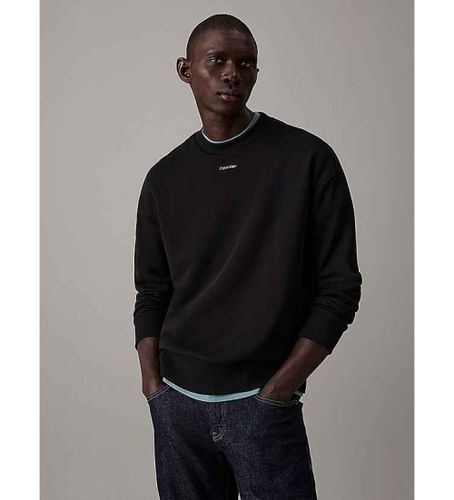 Til mænd. K10K112870 baggy sweatshirt i modal og fleece (L), Casual, Bomuld - Calvin Klein - Modalova