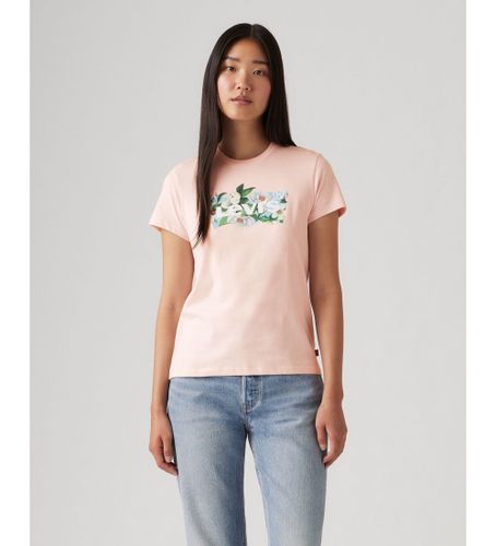 Til kvinder. 17369-2946 T-shirt Perfekt lyserød (XS), Casual, , Bomuld, Korte ærmer - Levi's - Modalova