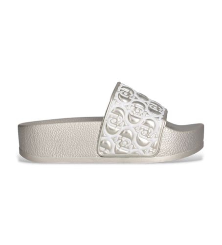 Til kvinder. BA5097EX25204178 Flip flops Mykonos 01 (36), Sølvfarvet, 3-5 cm, Ingen, Casual - Liu Jo - Modalova