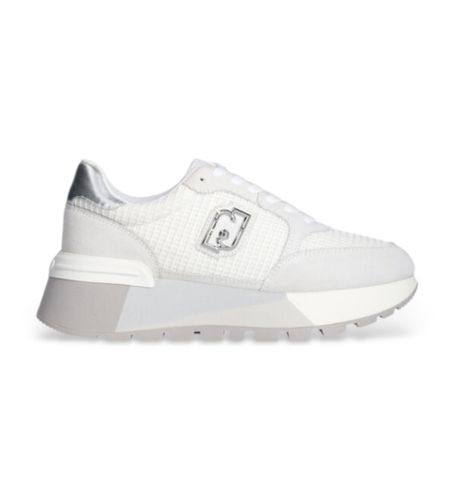 Til kvinder. BA5049PX02704370 Træningssko i ruskind og mesh med platform (36), Læder, 3-5 cm, Blonder, Casual - Liu Jo - Modalova