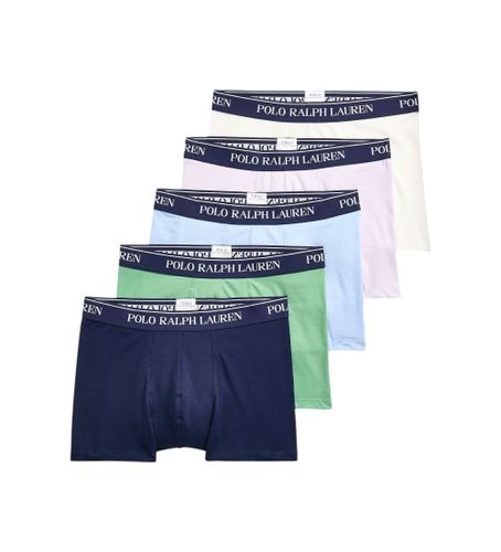 Til mænd. 714864292014 Pakke med 5 flerfarvede klassiske boksershorts i bomuld (S), Afslappet - Polo Ralph Lauren - Modalova