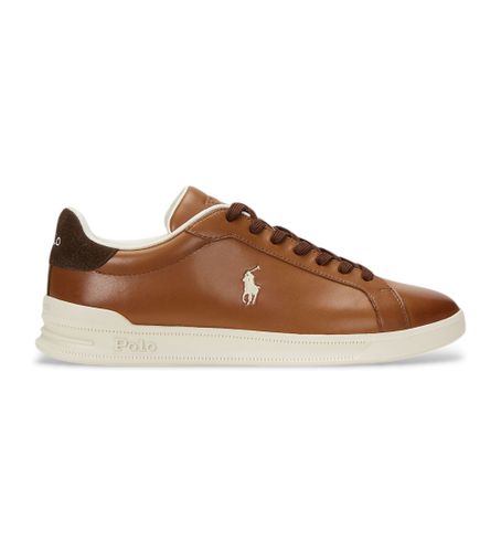 Til mænd. 809965073001 CRT II brune lædersko (40), Fast, Blonder, Casual - Polo Ralph Lauren - Modalova