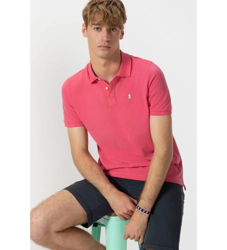 Til mænd. 11020126603 poloshirt med kontrastbroderi (M), Casual, Bomuld, Korte ærmer - El Pulpo - Modalova
