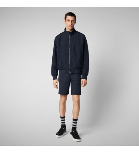 Til mænd. D35190M-DARK20 Jakke Finlay navy (S), Casual, Lange ærmer, Genanvendt polister, Bæredygtig, Blå - Save The Duck - Modalova