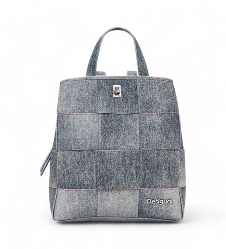 Til kvinder. 25SAKP09 Medium flettet rygsæk (OSFA), Casual, Denim, Polyuretan - Desigual - Modalova