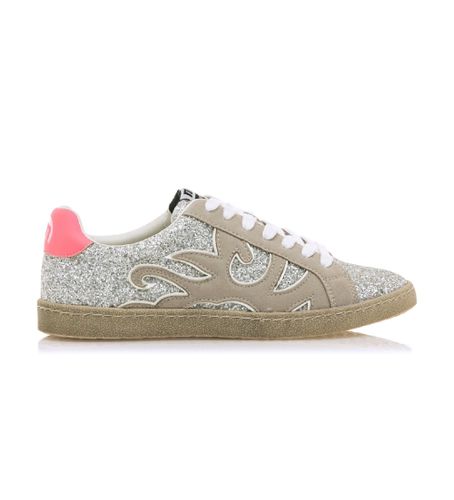 Til kvinder. 60572 Bowie-sneakers i (37), Sølvfarvet, 1-3 cm, Blonder, Casual - MTNG - Modalova