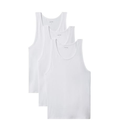 Til mænd. LV00NB4184 Pakke med 3 tanktoppe (L), Afslappet, Bomuld, Uden ærmer/stropper - Calvin Klein - Modalova