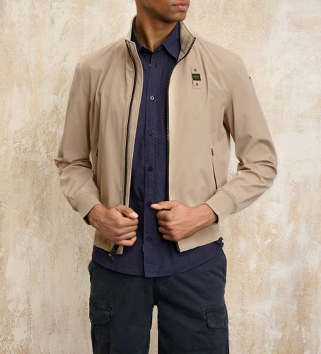 Til mænd. 25SBLUC11207 Bomberjakke Anson (S), Casual, Polyester - Blauer - Modalova