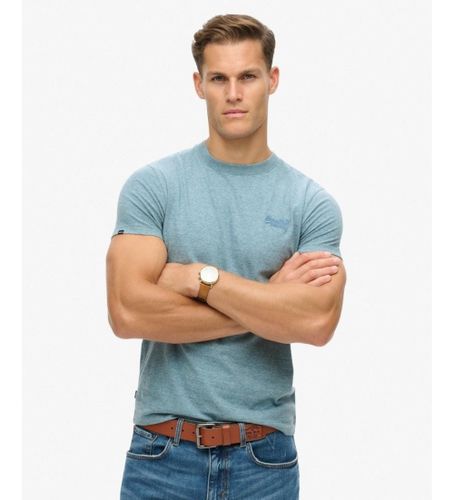 Til mænd. M1011245A Essential T-shirt (XL), Casual, Korte ærmer, Økologisk bomuld, Bæredygtig - Superdry - Modalova