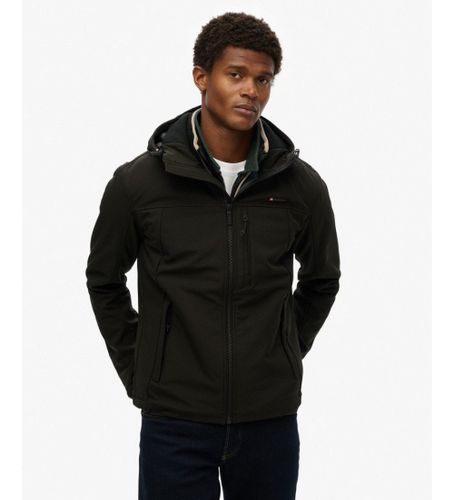 Til mænd. M5012103A Trekker Soft Shell-jakke (L), Casual, Sport, Udendørs, Multisport, Genanvendt polister - Superdry - Modalova