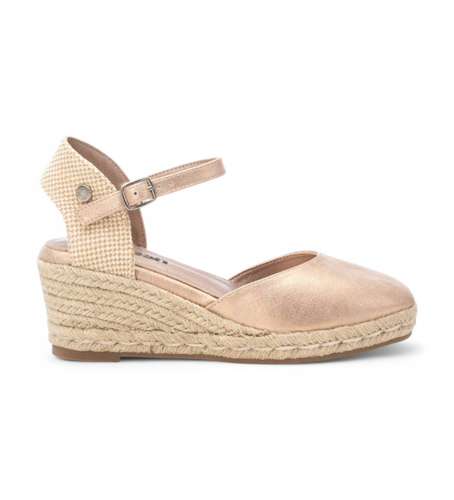 Til kvinder. 17285904-NUDE Espadriller 172859 (37), 5-8 cm, Spænder, Casual, Hudfarvet - Refresh - Modalova
