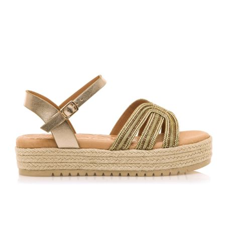 Til kvinder. 54501 Sandaler 54501 (38), Guldfarvet, 3-5 cm, Spænder, Casual - MTNG - Modalova