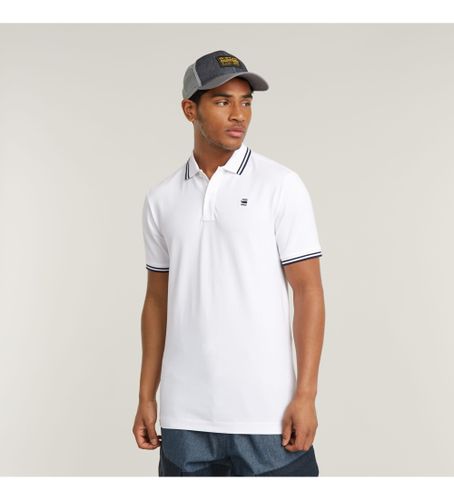 Til mænd. D17127-5864-110 Polo Dunda Slim Stripe (L), Casual, Bomuld, Korte ærmer - G-Star - Modalova