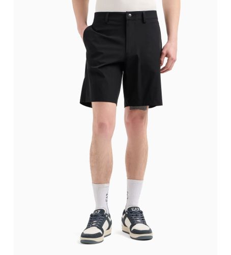 Til mænd. 7M000194_AF14589 Golf Pro Bermuda shorts i Ventus7 navy teknisk stof (L), Casual, Polyester - EA7 - Modalova