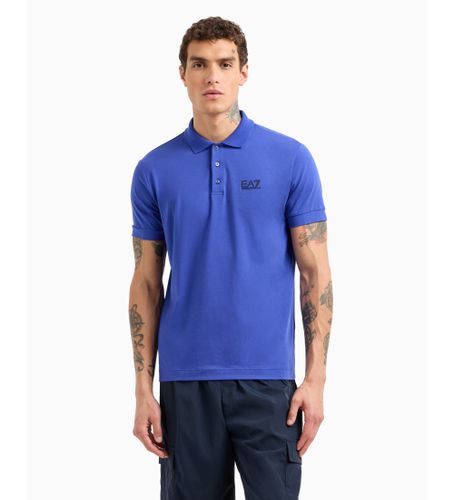 Til mænd. 8NPF14_PJVQZ Stretch Pique Polo (3XL), Casual, Sport, Bomuld, Multisport, Korte ærmer - EA7 - Modalova
