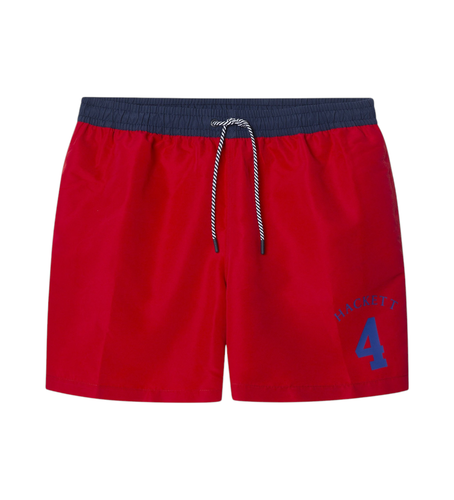 Til mænd. HMB10104 Htg Number badedragt (L), Badetøj, Polyester - Hackett London - Modalova