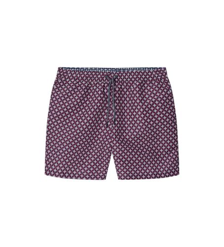 Til mænd. HMB10113 Porto bordeaux badedragt (L), Badetøj, Polyester - Hackett London - Modalova